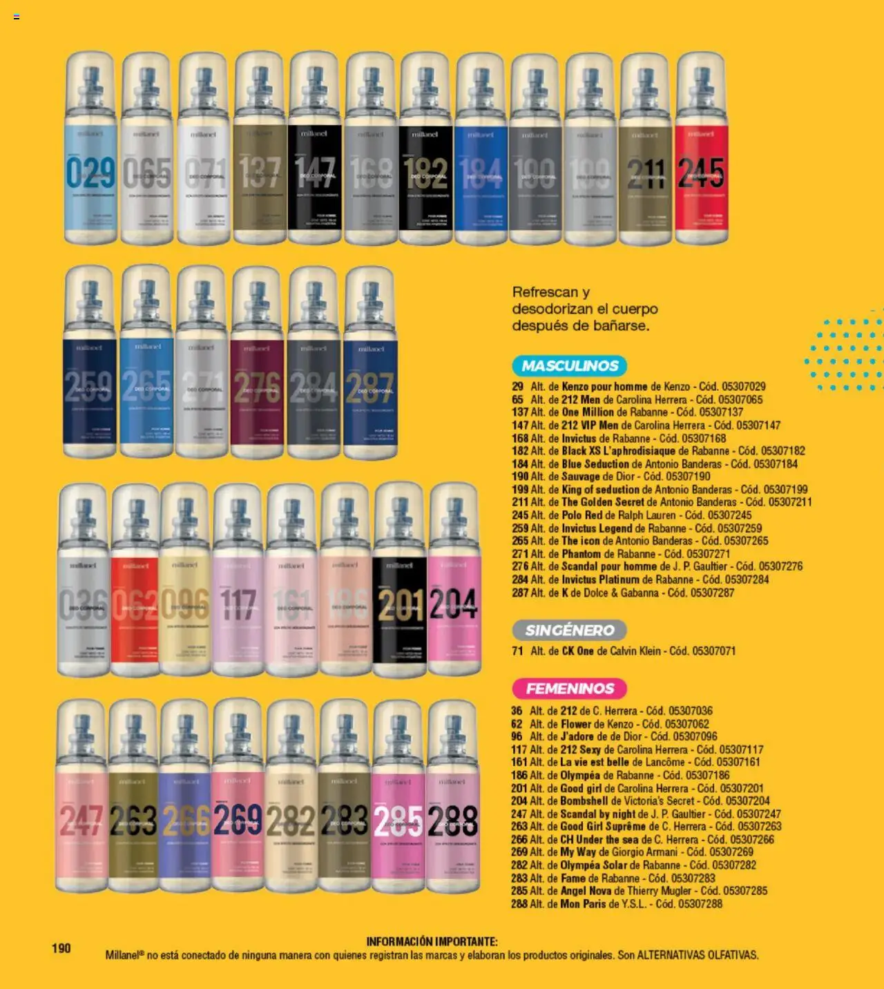 Millanel - Catálogo │ válido desde el 20.10.2025 | Página: 190