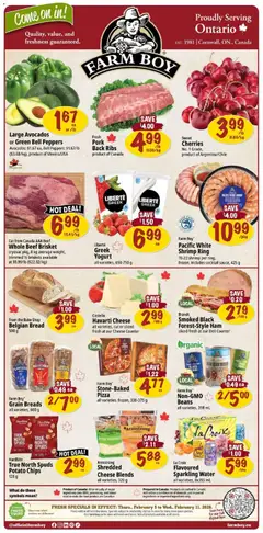Preview of Farm Boy weekly flyer / circulaire from shop Farm Boy valid from 05.02.2026