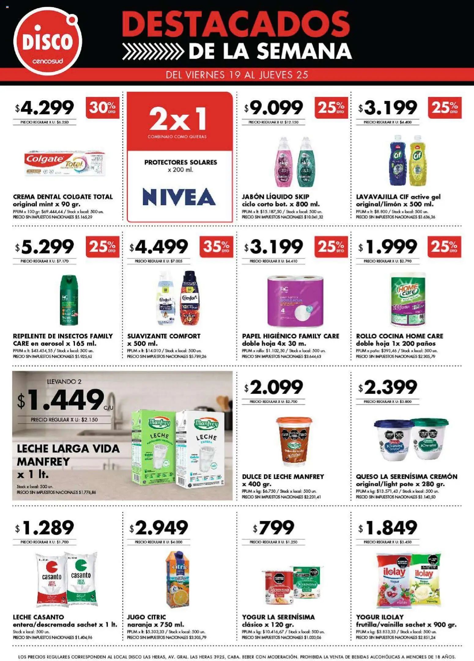 Disco ofertas │ válido desde el 19.12.2025 | Página: 9 | Productos: Repelente, Cocina, Dulce de leche, Crema