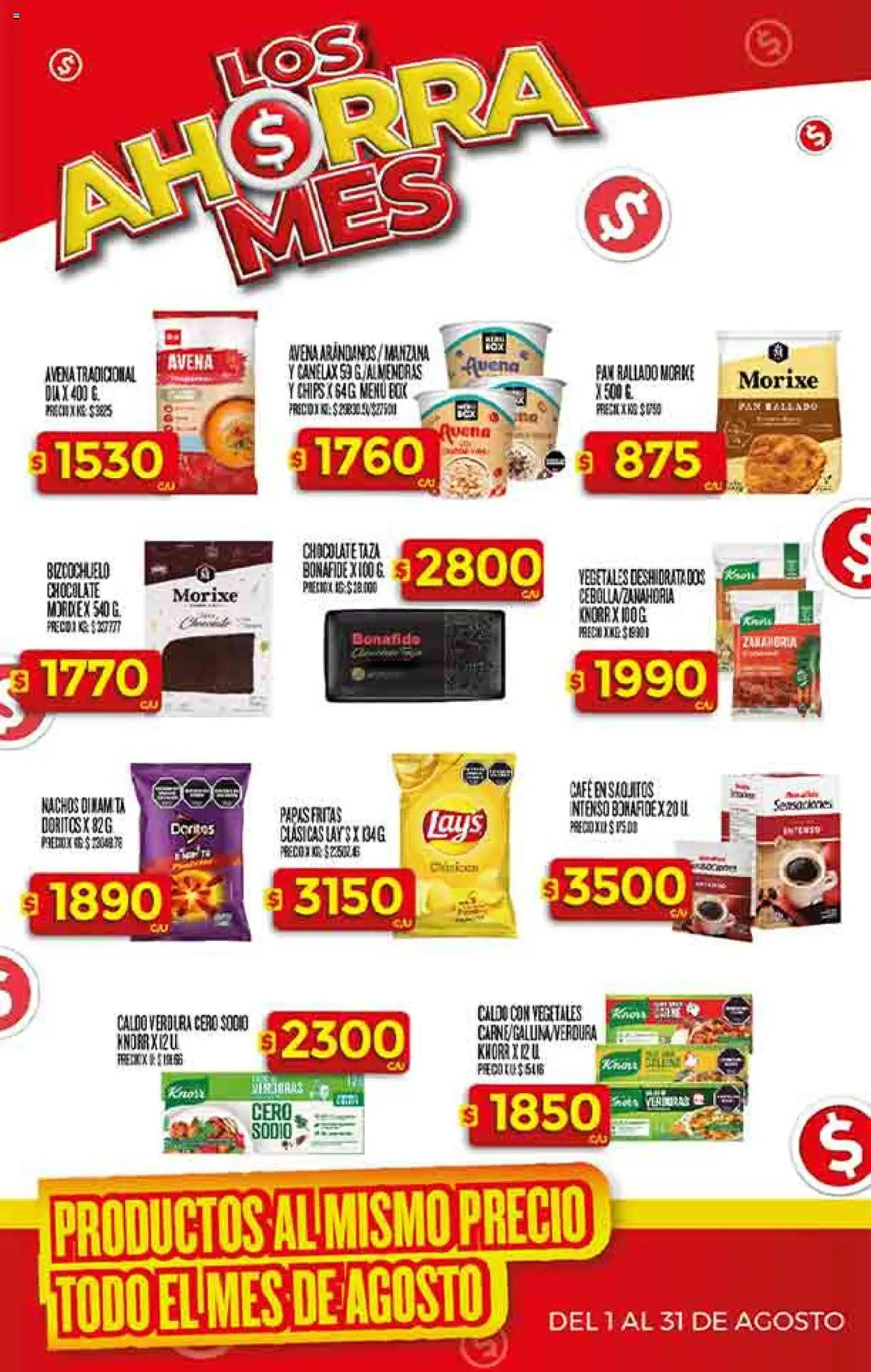 Supermercado DIA Ofertas - Salta y Jujuy │ válido desde el 30.07.2025 | Página: 24 | Productos: Almendras, Arándanos, Chocolate, Zanahoria