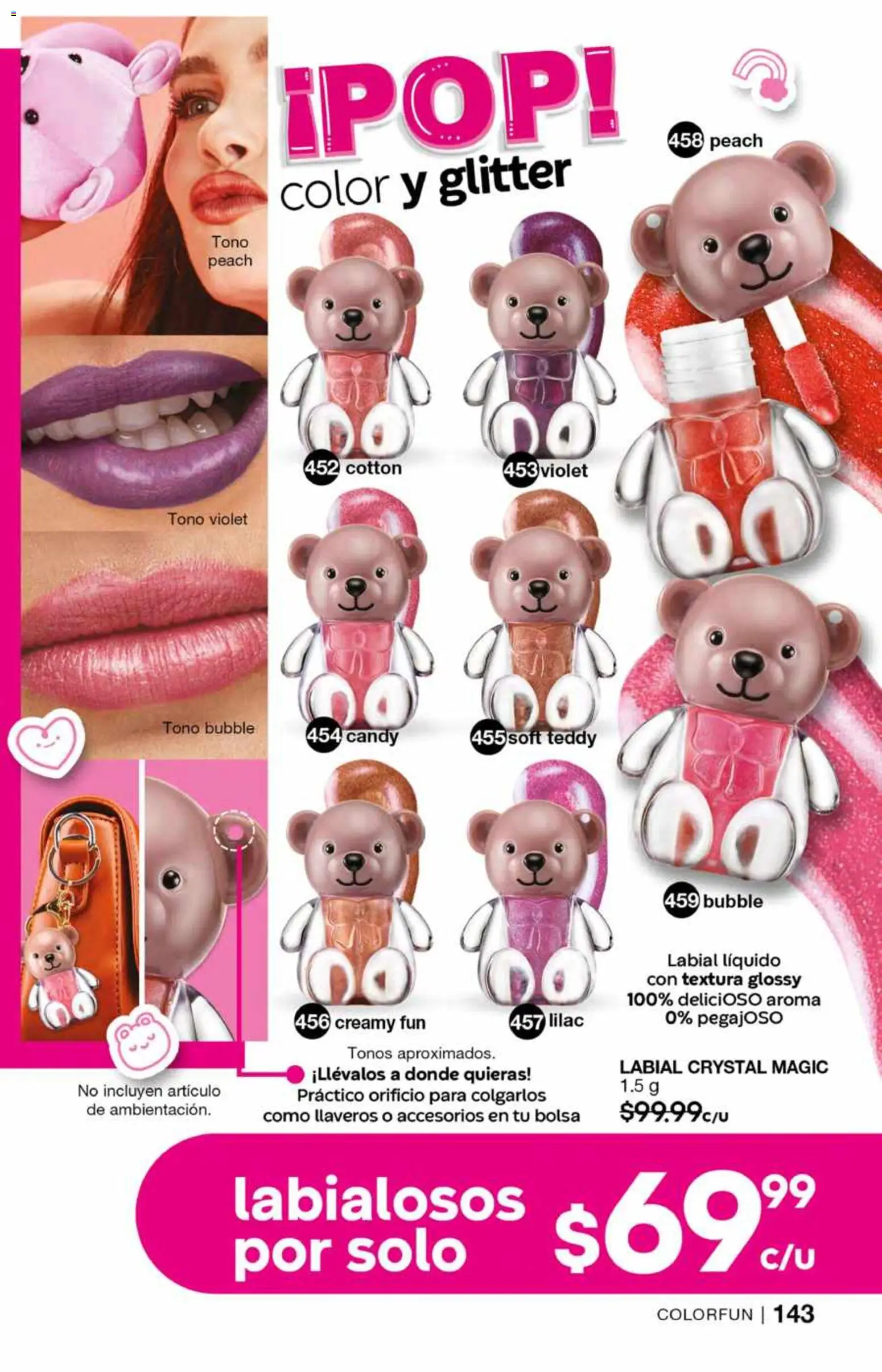 Nuevas ofertas de Fuller válidas en toda la República Mexicana desde el 26.11.2025. ¡Encuentra las mejores ofertas en Fuller campaña 17 2025! | Página: 145 | Productos: Bolsa, Glitter