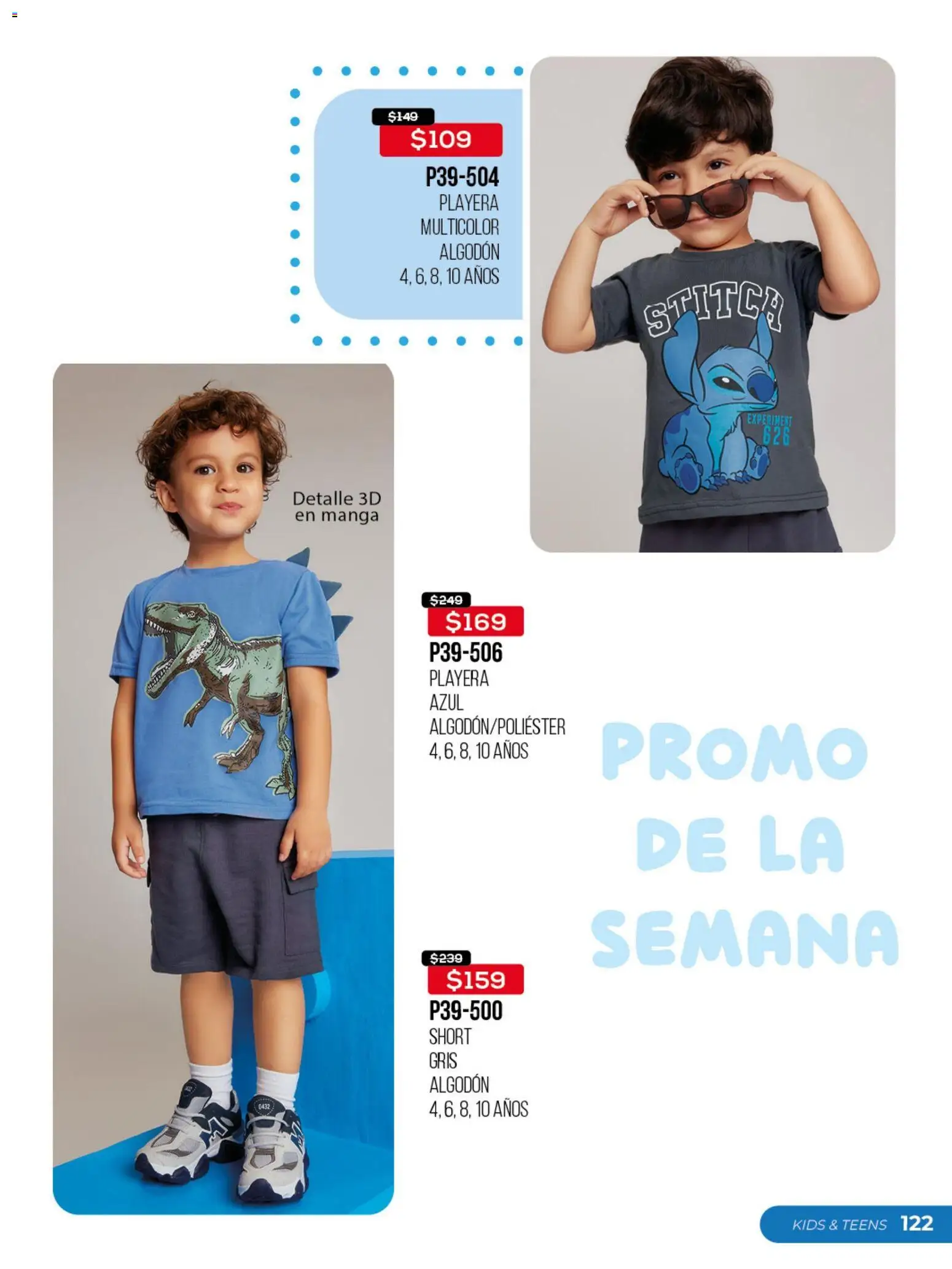 Nuevas ofertas de Cklass válidas en toda la República Mexicana desde el 30.03.2026. ¡Encuentra las mejores ofertas en Cklass catálogo Promo semanal! | Página: 123 | Productos: Manga, Algodón, Playera, Short