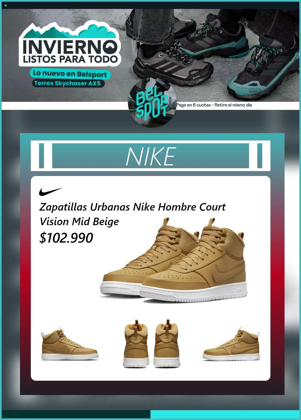Belsport ofertas  │ válido desde el 15.08.2025 | Página: 4 | Productos: Zapatillas