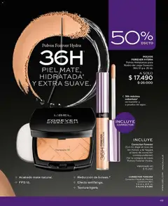 Catálogo L'Bel Campaña 4 válido desde el 15.02.2026 | Página: 53 | Productos: Agua, Maquillaje, Mate, Corrector