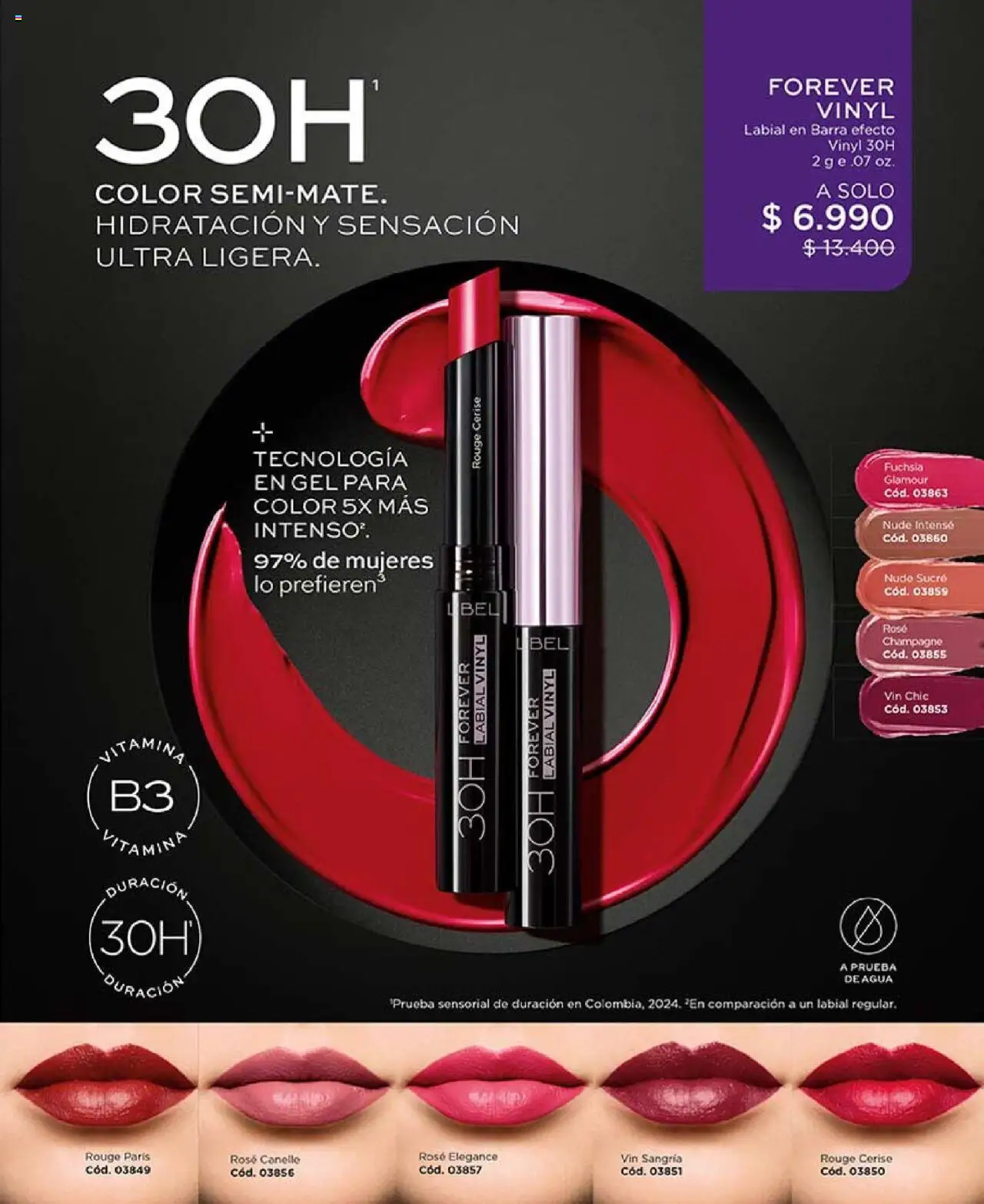 Catálogo L'Bel Campaña 13 │ válido desde el 29.07.2025 | Página: 67 | Productos: Labial