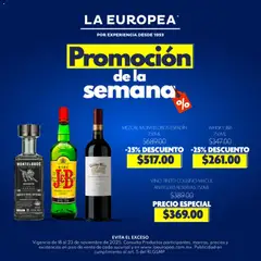 Vista previa de La Europea catálogo Promoción de la semana, nuevo folleto de la tienda, válido en México a partir del 18.11.2025
