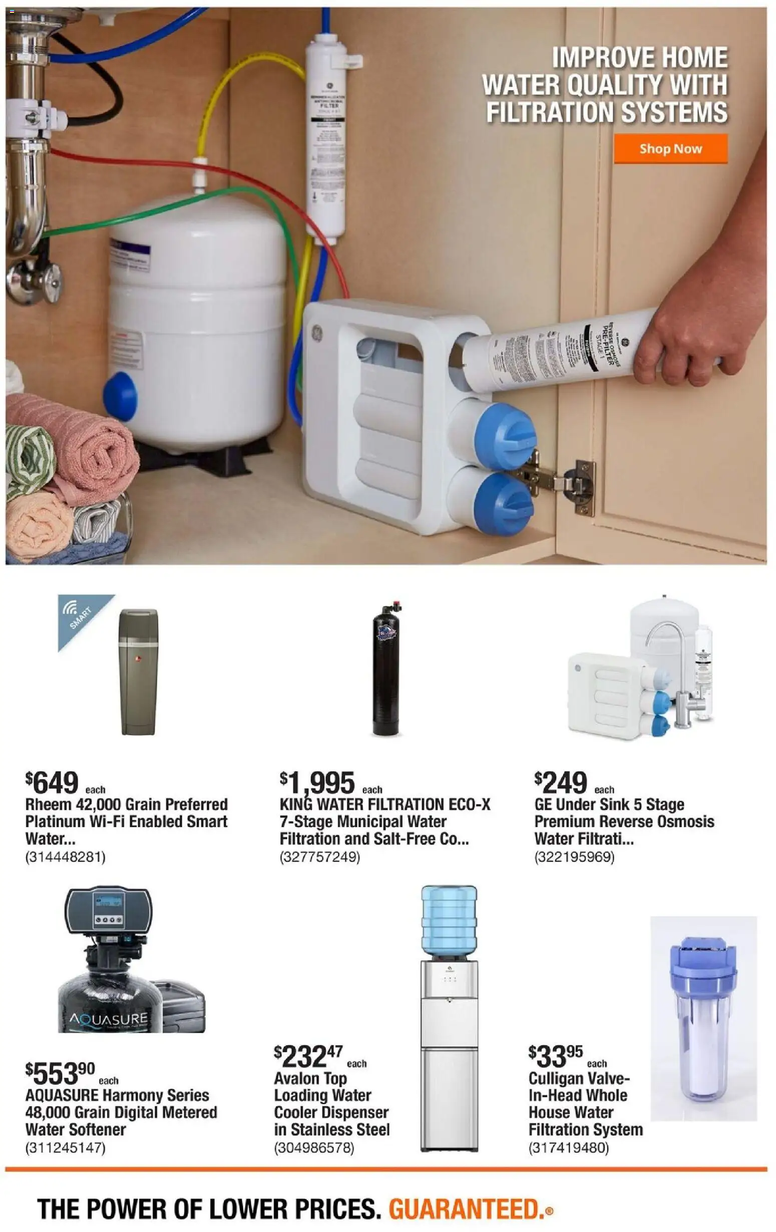 Home Depot Weekly Ad - FL - valid from 23.10.2025 | Page: 6 | Products: Water