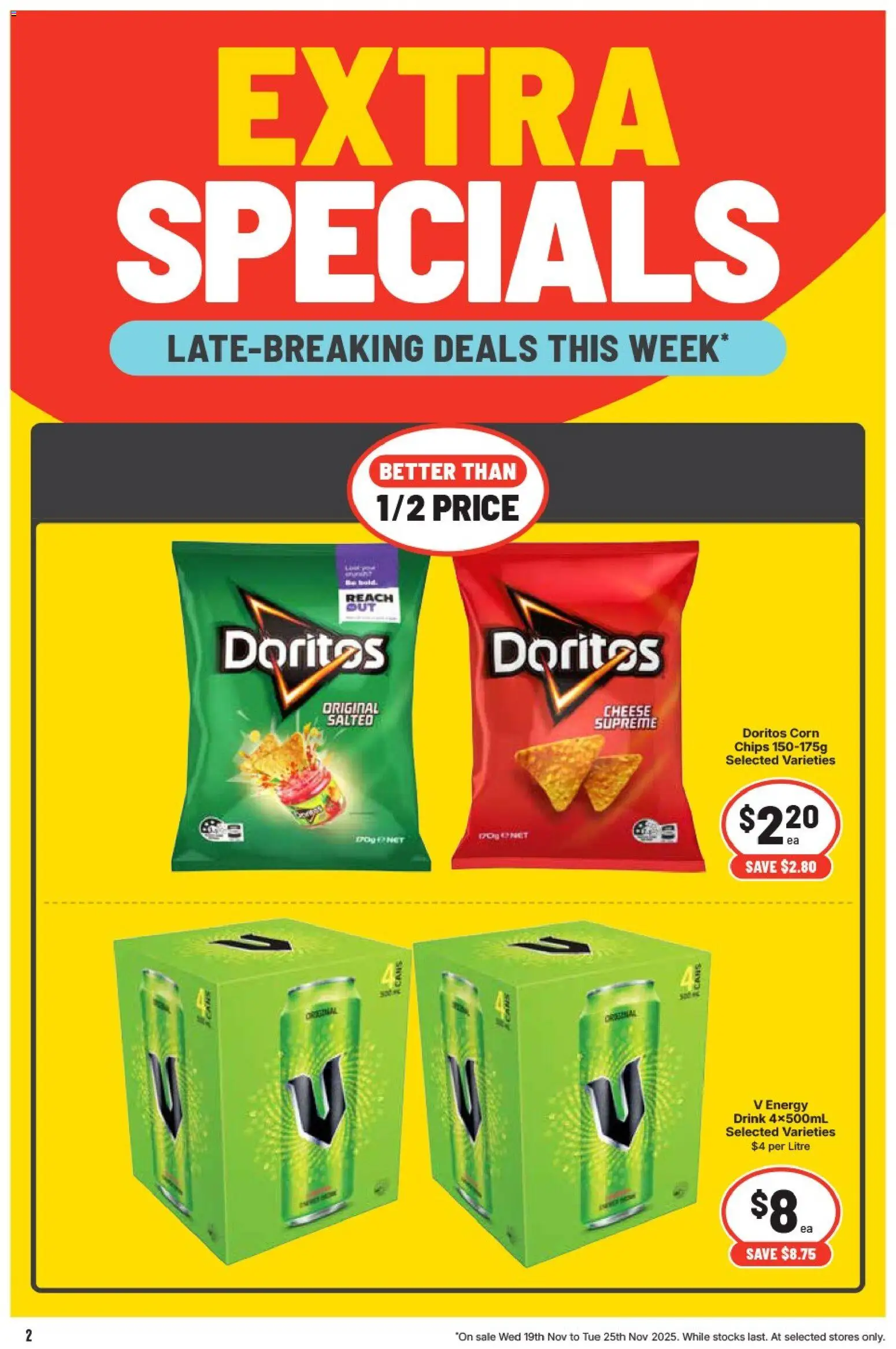 IGA catalogue - valid from 19.11.2025 | Page: 3 | Products: Ginger, Ham, Pork, Wood