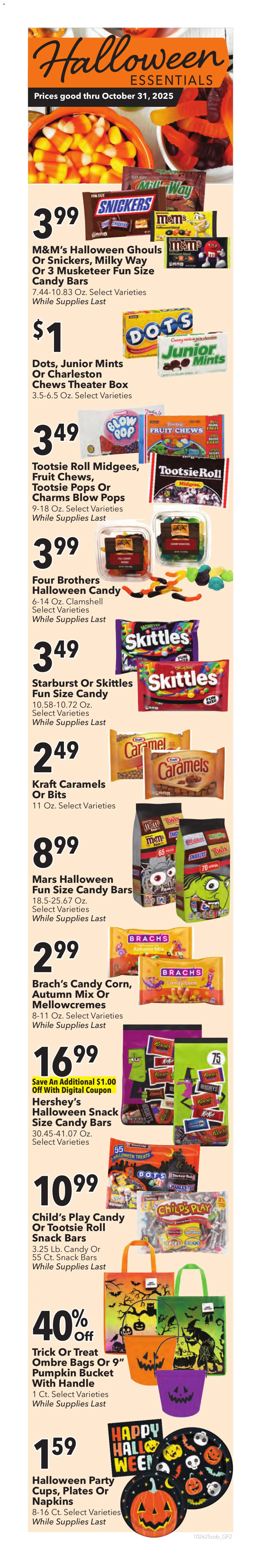 Coborn's Weekly Ad - valid from 29.10.2025 | Page: 3 | Products: Corn, Box, Pumpkin