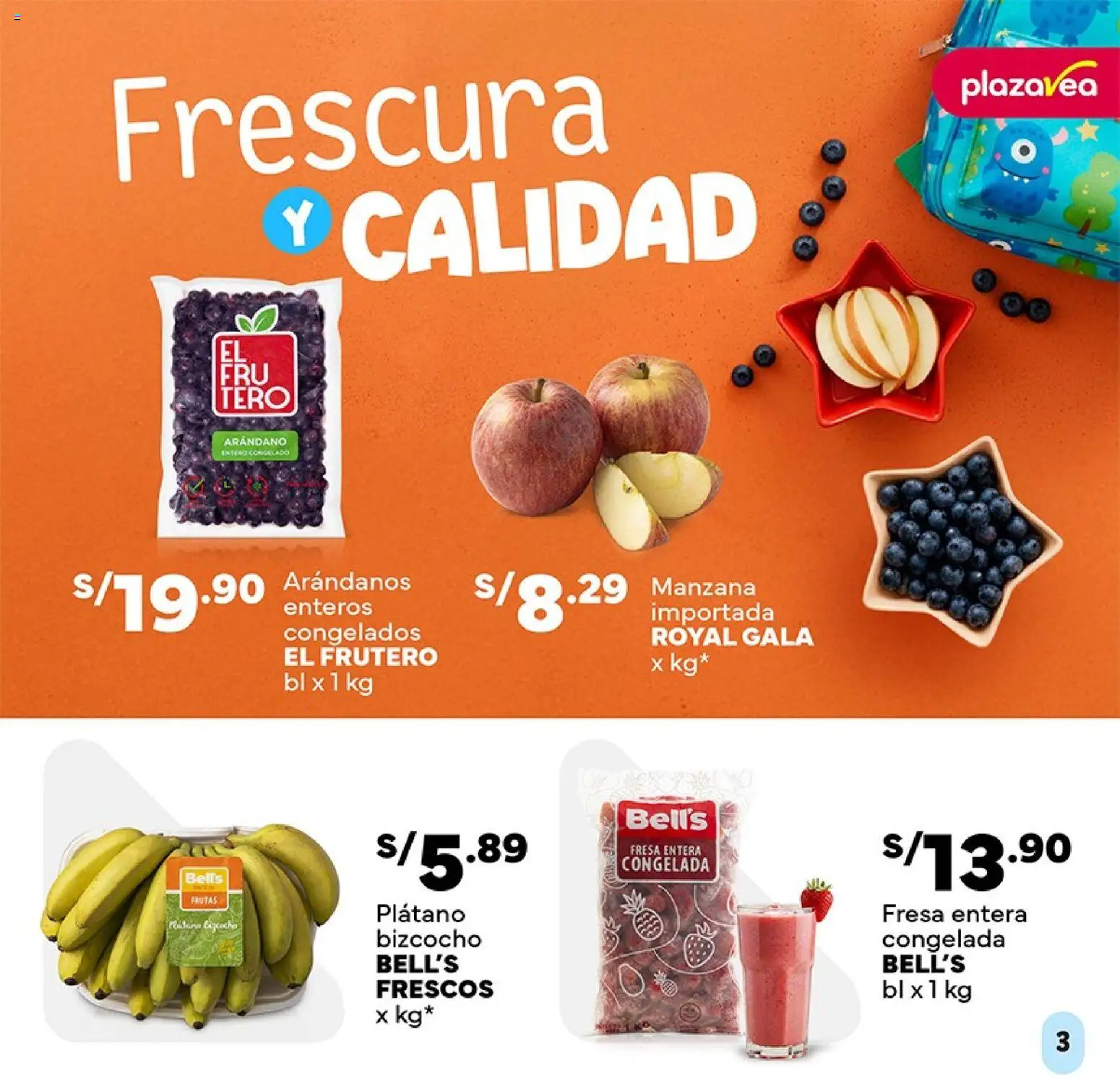 Catálogo Plaza Vea válido desde 27.02.2026 | Página: 3 | Productos: Arándanos