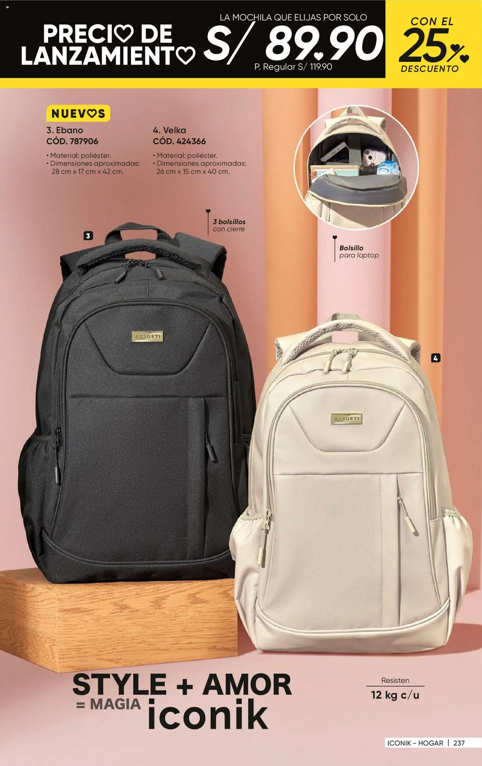 Catálogo Azzorti válido desde 07.01.2026 | Página: 240 | Productos: Mochila