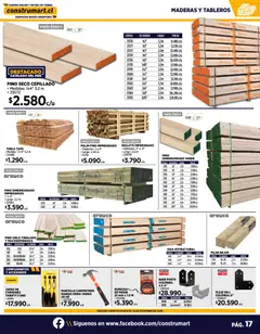 Construmart ofertas  válido desde el 10.12.2025 | Página: 17 | Productos: Mango, Viga, Martillo, Base