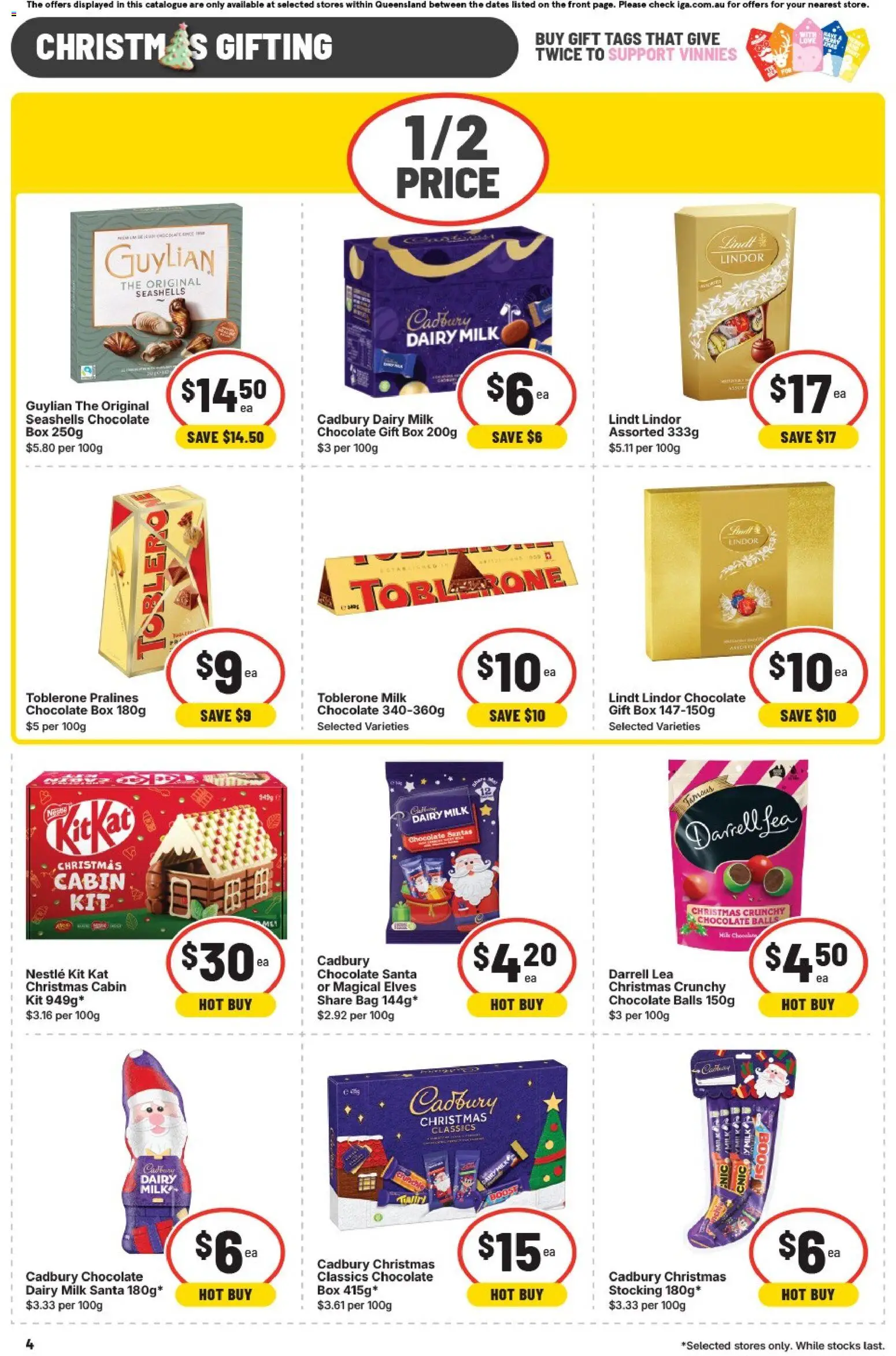 IGA catalogue - valid from 19.11.2025 | Page: 5 | Products: Box, Dairy, Chocolate, Bag