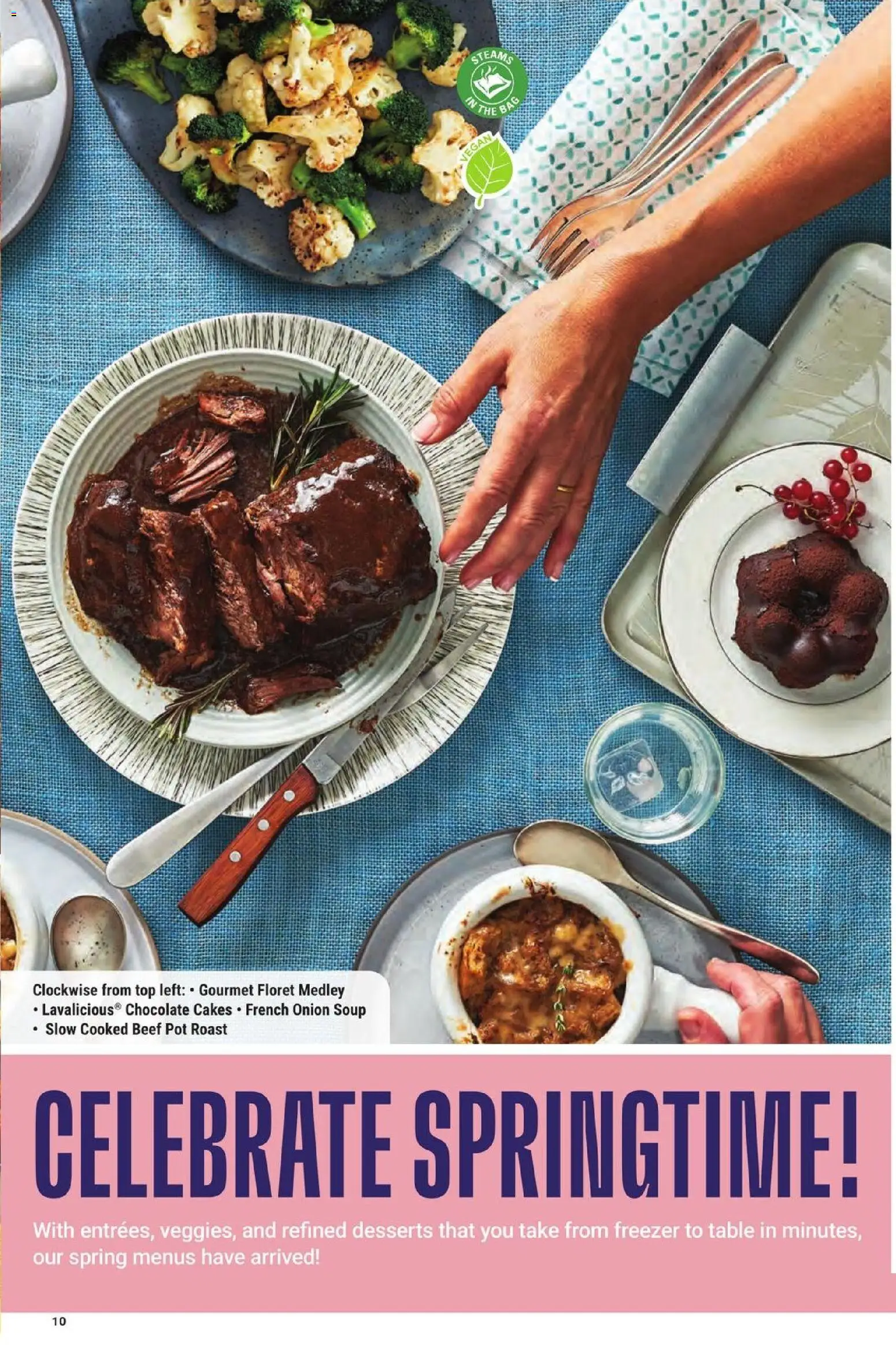 M&M Food Market flyer valid from 20.01.2026 | Page: 10 | Products: Bag, Freezer, Table, Chocolate