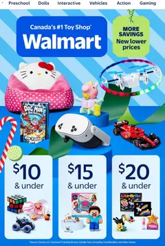 Preview of Walmart - Toy Shop from shop Walmart valid from 16.10.2025