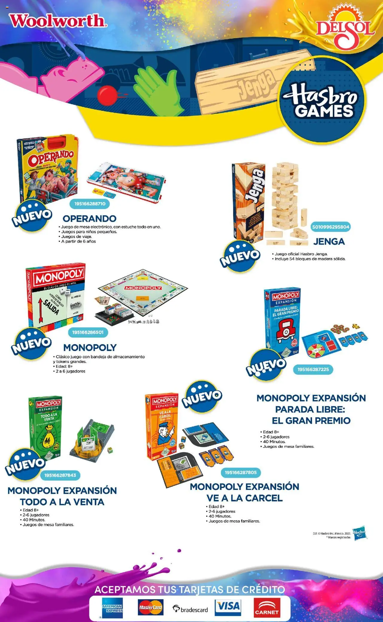 Nuevas ofertas de Del Sol y Woolworth válidas en toda la República Mexicana desde el 07.10.2025. ¡Encuentra las mejores ofertas en Del Sol y Woolworth - Catálogo Castillo Del Juguete! | Página: 113 | Productos: Bandeja, Estuche, Juego, Mesa