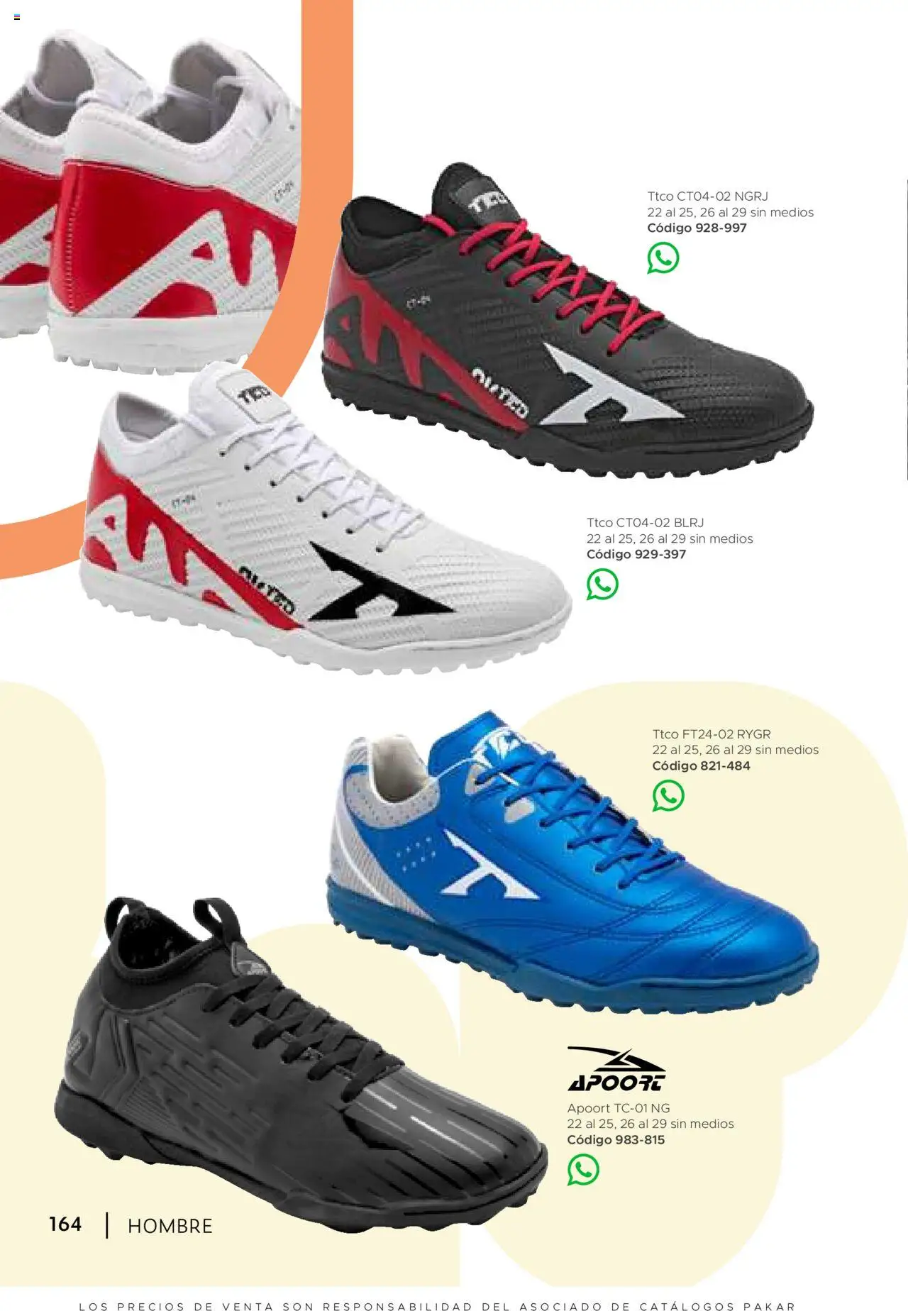 Nuevas ofertas de SC Pakar válidas en toda la República Mexicana desde el 24.07.2025. ¡Encuentra las mejores ofertas en SC Pakar - Catálogo Hombre otoño / invierno! | Página: 164