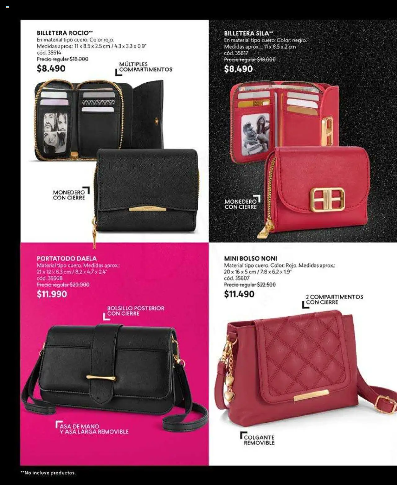 Catálogo CyZone Campaña 10 │ válido desde el 02.06.2025 | Página: 76 | Productos: Monedero, Bolso, Billetera