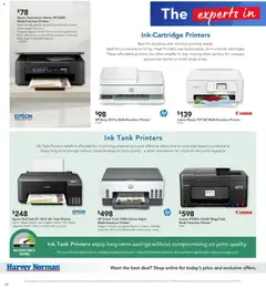 Preview of Harvey Norman  Catalogue  - valid from 14.01.2026 | Page: 26 | Products: Accessories, Copier, Printer
