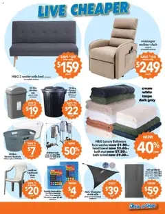 Preview of Cheap as Chips Catalogue - valid from 01.10.2025 | Page: 3 | Products: Sofa, Chair, Blinds, Laundry