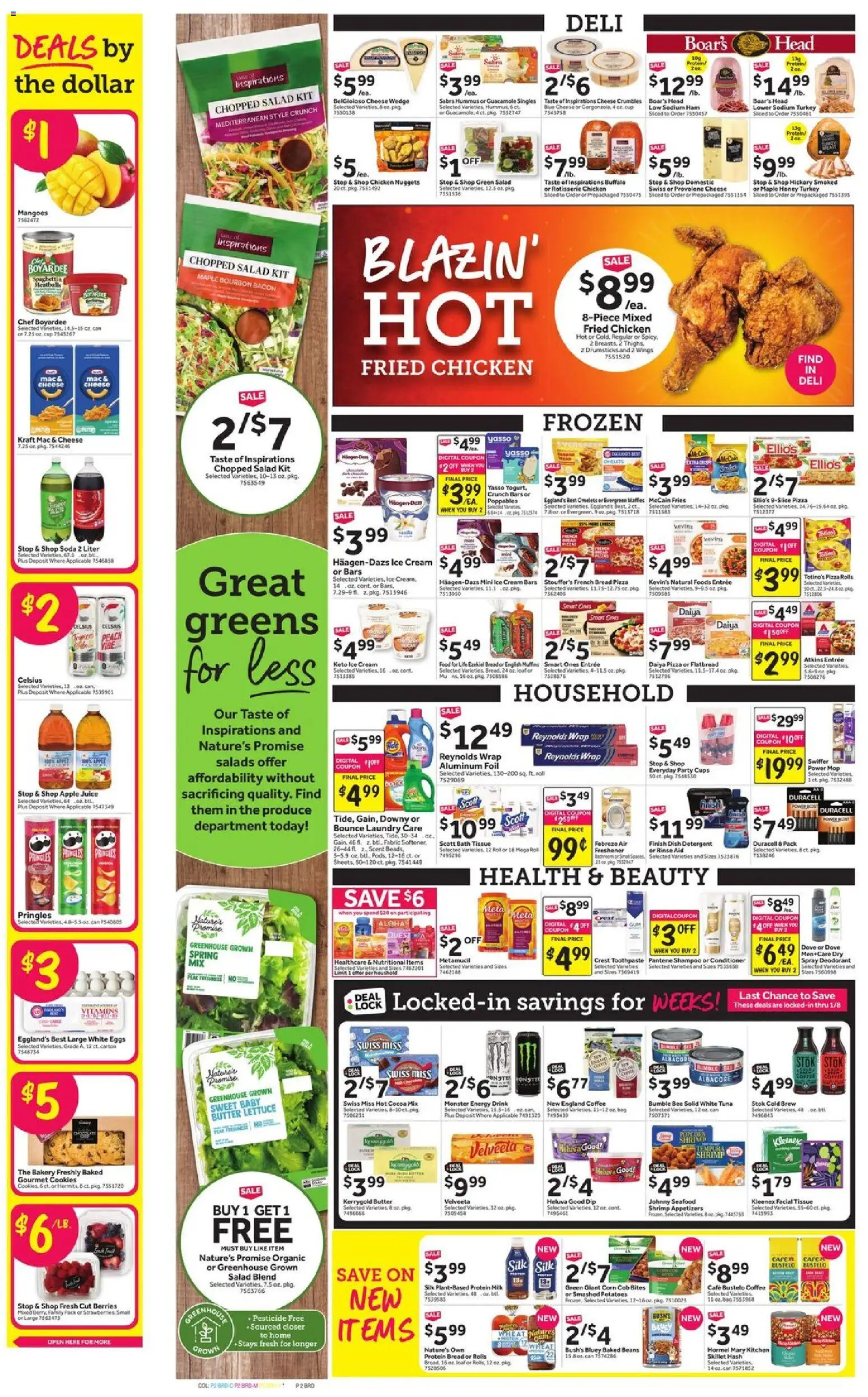 Stop & Shop Weekly Circular - NY - valid from 02.01.2026 | Page: 3 | Products: Cheese, Bread, Juice, Toothpaste