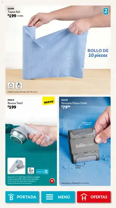 Vista previa de Betterware - Campaña 10 2025, nuevo folleto de la tienda, válido en México a partir del 29.09.2025 | Página: 94 | Productos: Cepillo, Cable, Batería