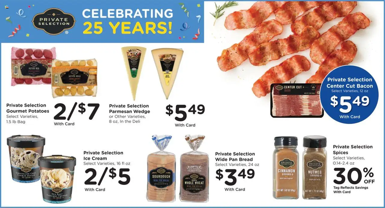 Kroger Weekly Ad - valid from 15.10.2025 | Page: 6 | Products: Cream, Potatoes, Salt, Chocolate Chip
