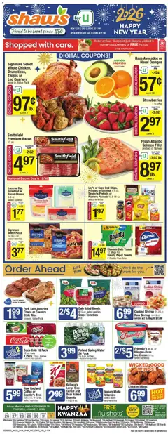 Preview of Shaw's weekly ads valid from 26.12.2025