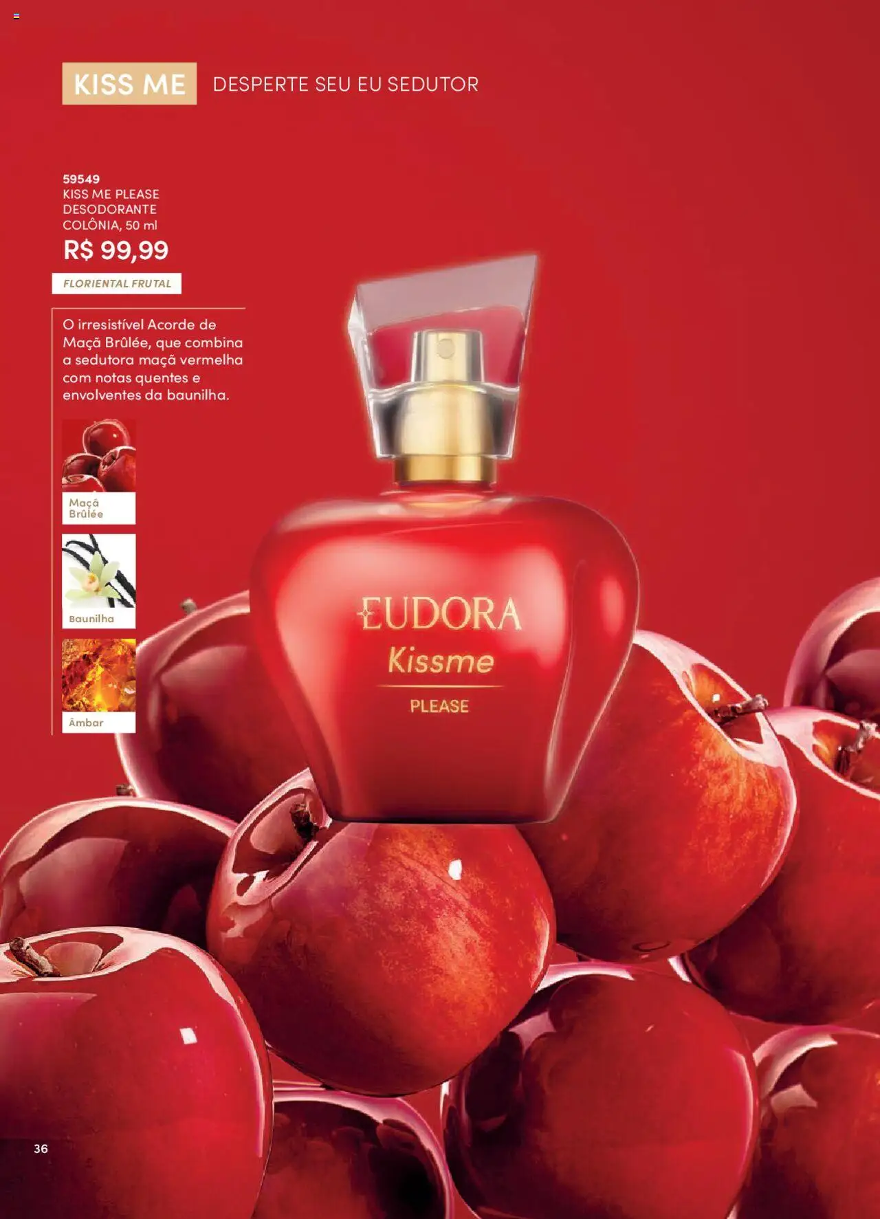 Eudora Folheto - válido de 07.10.2025 | Página: 36 | Produtos: Desodorante