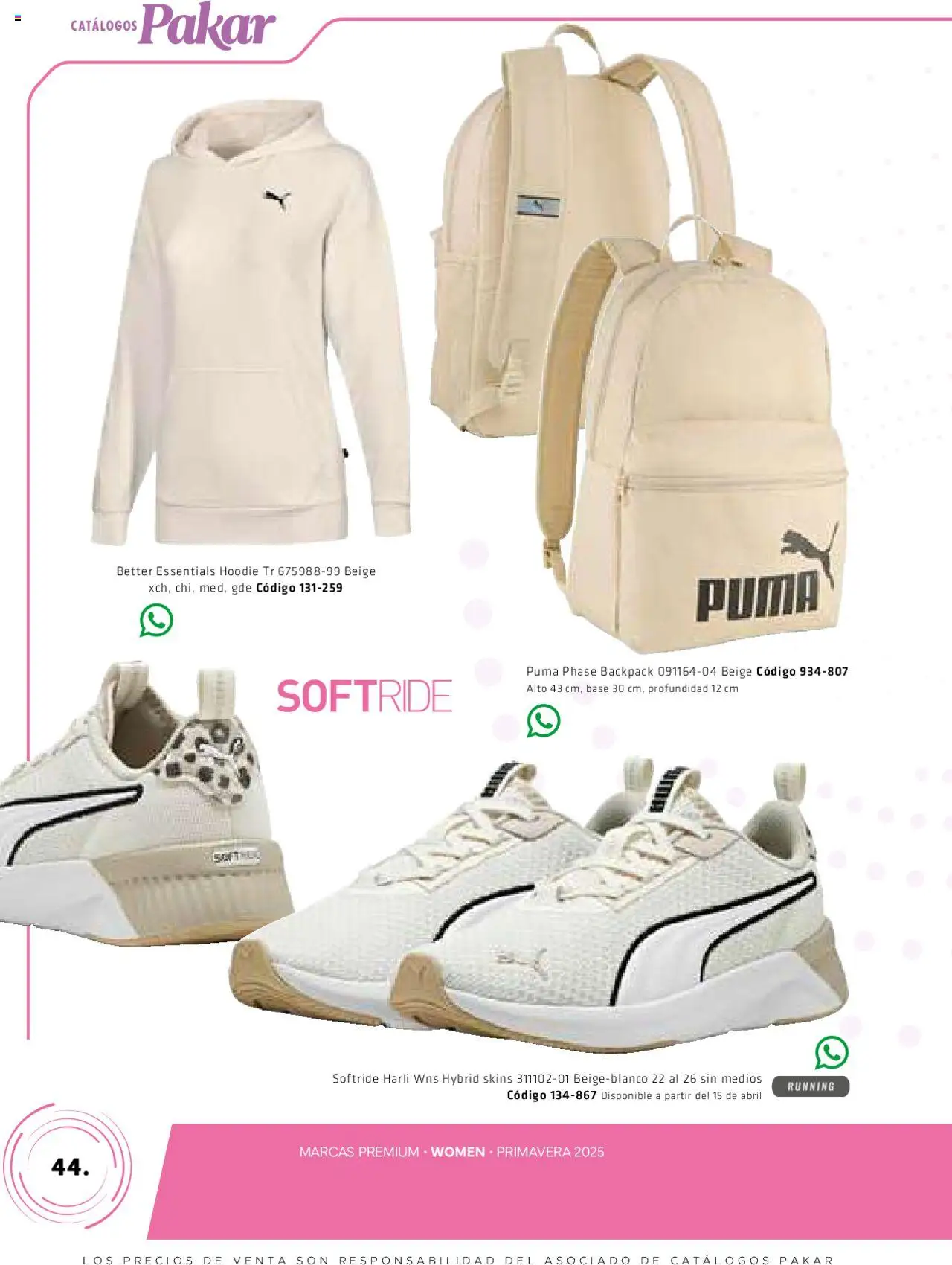 Nuevas ofertas de SC Pakar válidas en toda la República Mexicana desde el 06.03.2025. ¡Encuentra las mejores ofertas en SC Pakar catálogo Women! | Página: 44