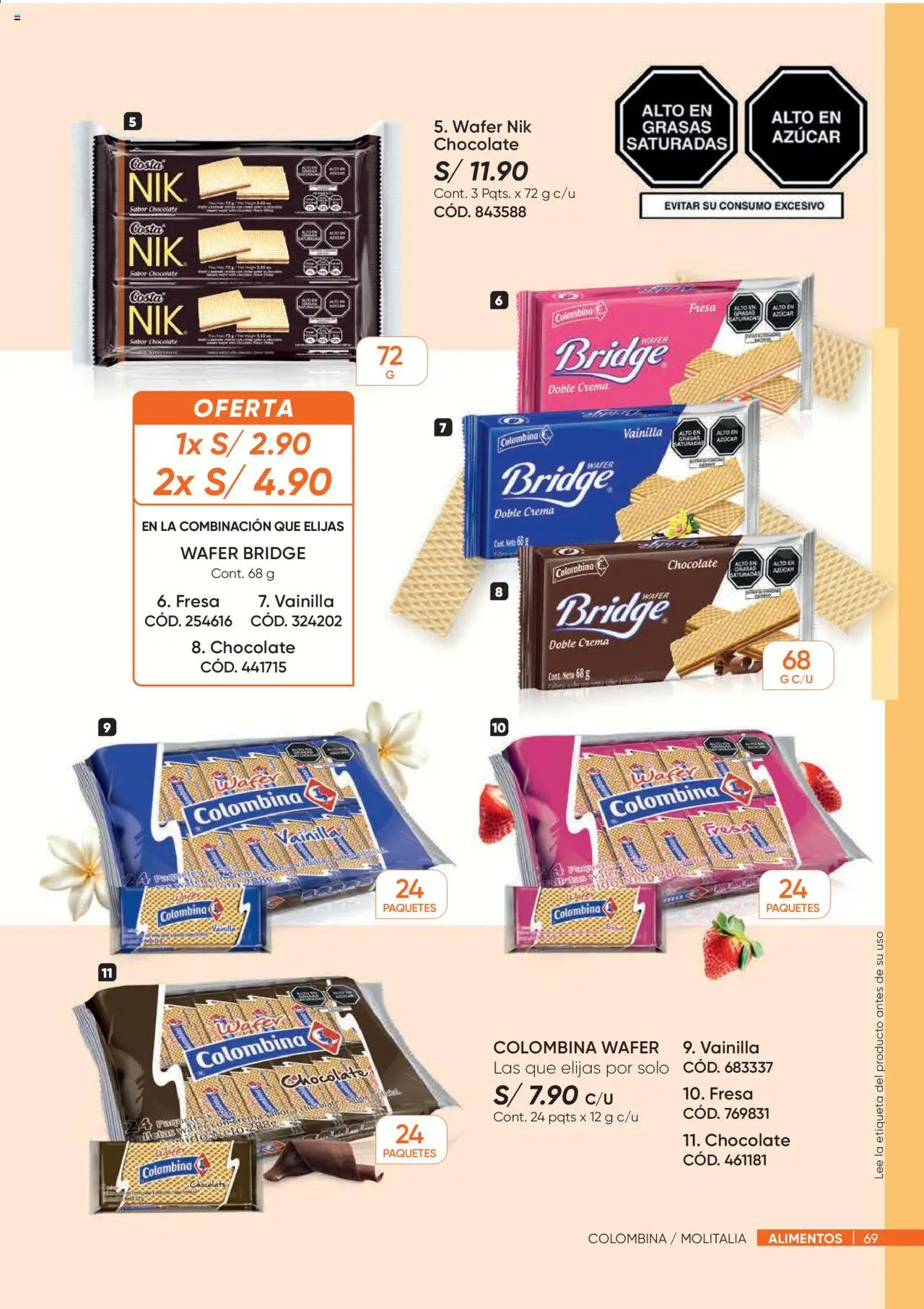Catálogo Azzorti válido desde 28.07.2025 | Página: 69 | Productos: Chocolate, Crema