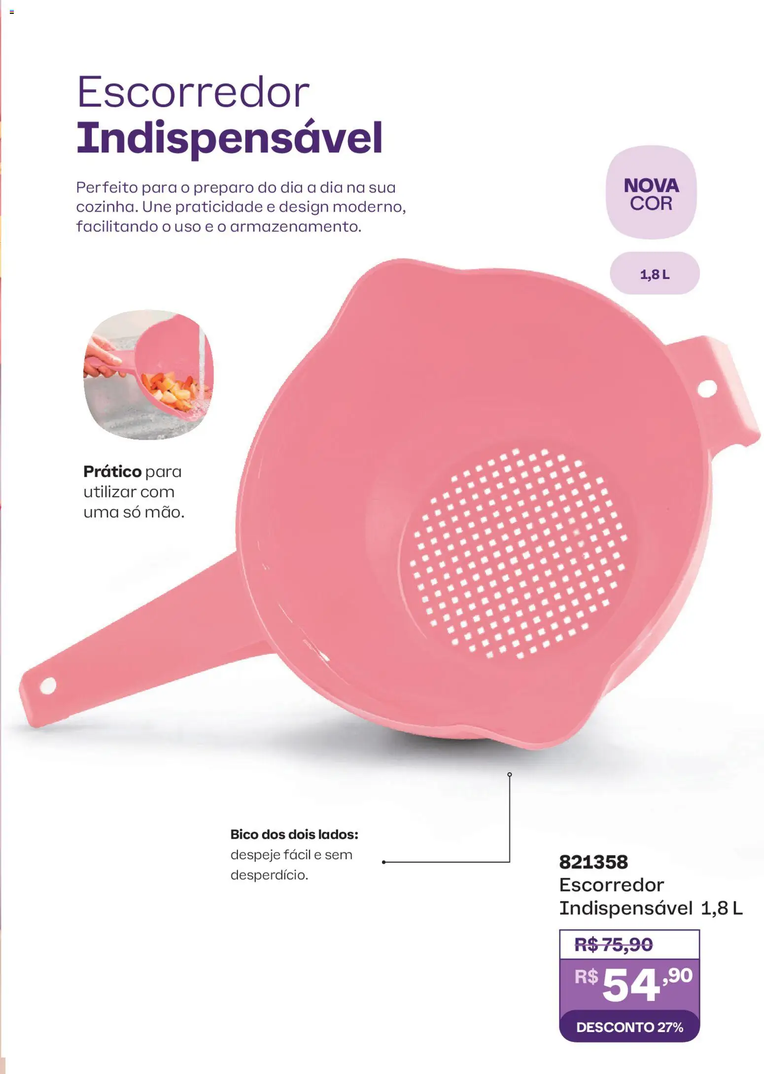 Tupperware Folheto - válido de 01.05.2026 | Página: 41 | Produtos: Escorredor, Bico
