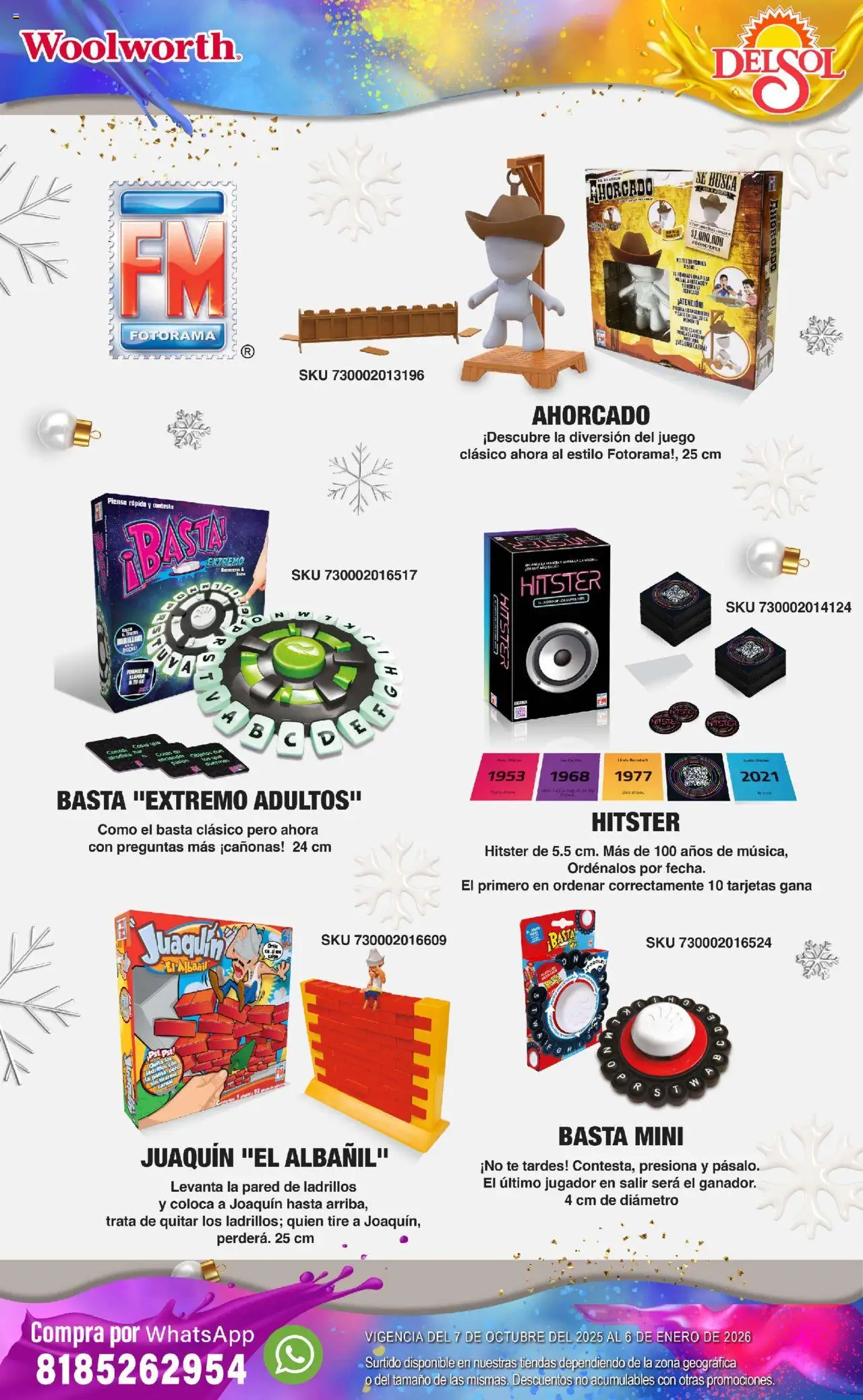 Nuevas ofertas de Del Sol y Woolworth válidas en toda la República Mexicana desde el 07.10.2025. ¡Encuentra las mejores ofertas en Del Sol y Woolworth - Catálogo Castillo Del Juguete! | Página: 115 | Productos: Juego, Té