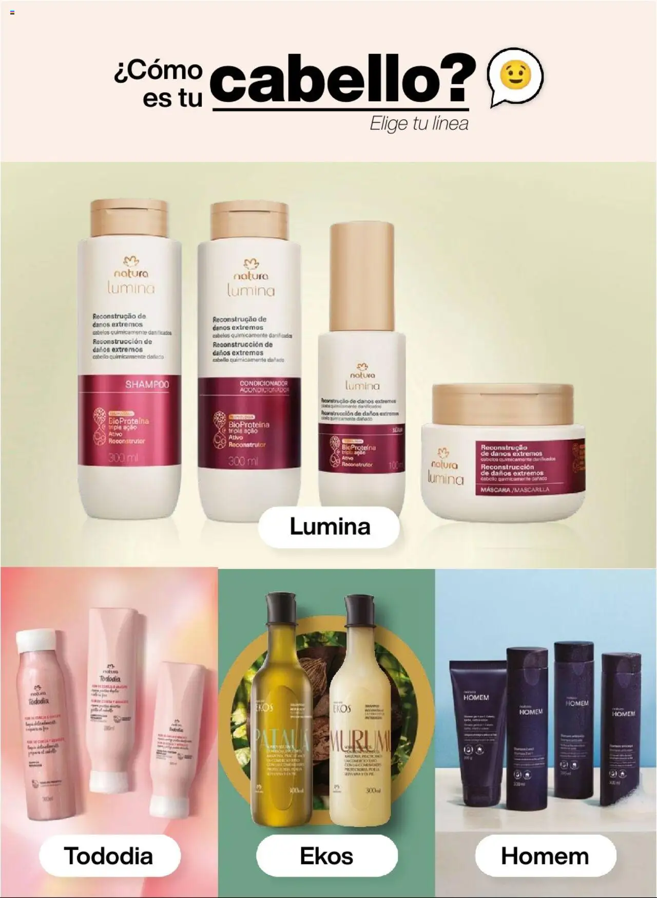 Catálogo Natura válido desde 13.09.2025 | Página: 115 | Productos: Máscara, Shampoo, Acondicionador