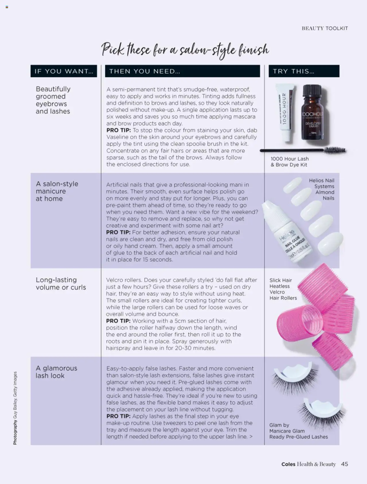 Coles catalogue - valid from 30.06.2025 | Page: 45 | Products: Mascara, Makeup, Manicure, Tweezers