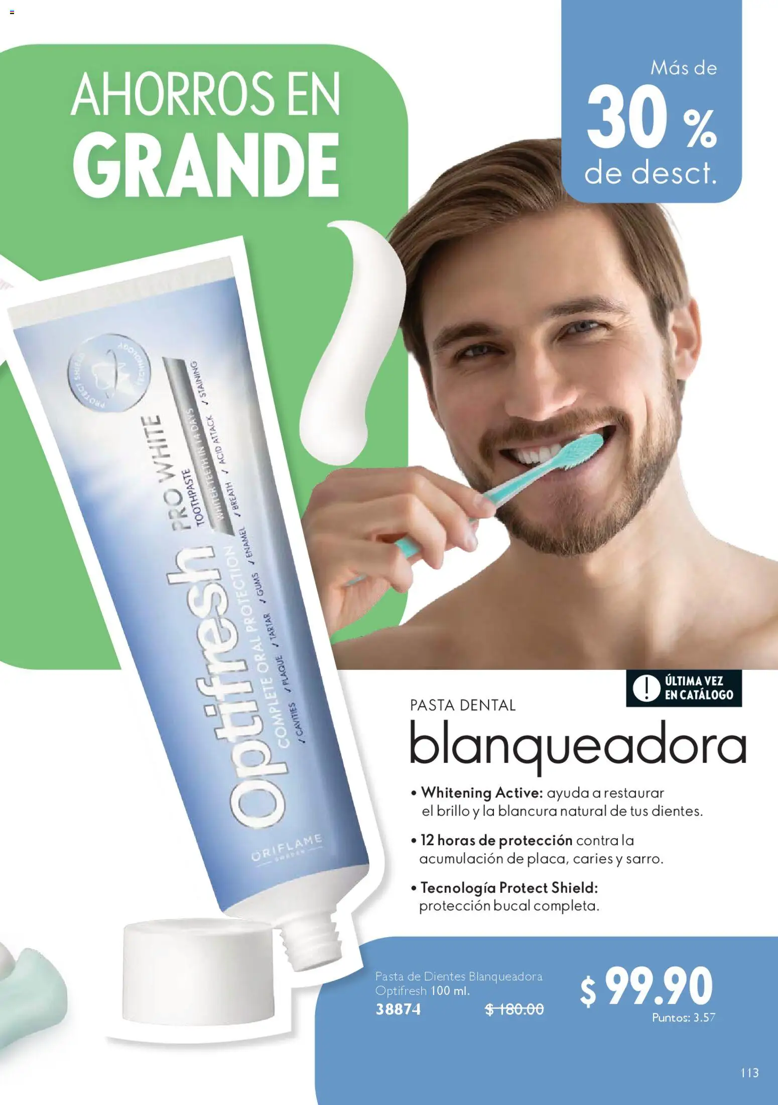 Nuevas ofertas de Oriflame válidas en toda la República Mexicana desde el 07.03.2026. ¡Encuentra las mejores ofertas en Oriflame campaña 4 2026! | Página: 121 | Productos: Antitranspirante