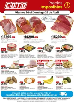 Vista previa Coto - Mix válido desde el 24.04.2026