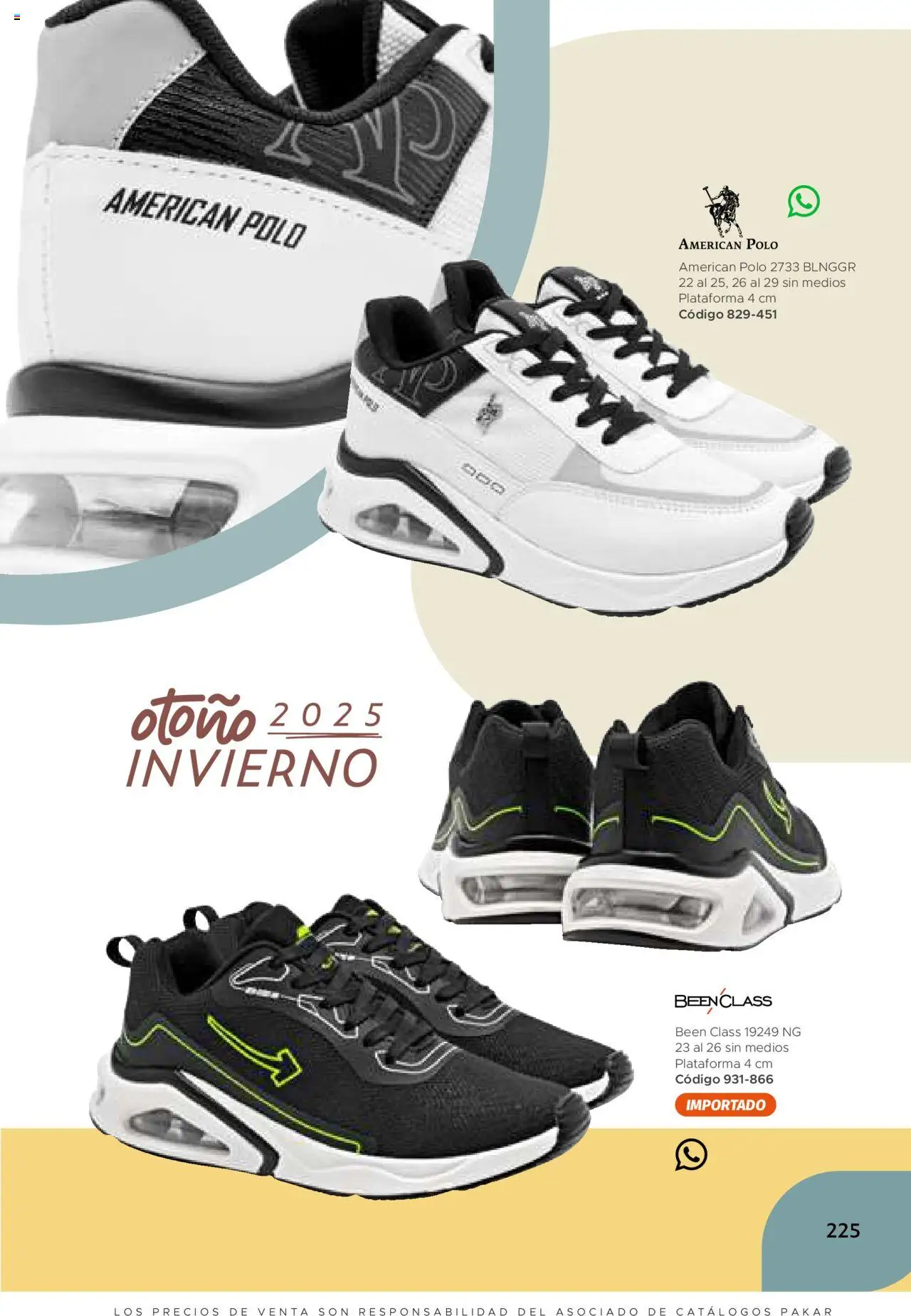 Nuevas ofertas de SC Pakar válidas en toda la República Mexicana desde el 24.07.2025. ¡Encuentra las mejores ofertas en SC Pakar - Catálogo Casual otoño / invierno! | Página: 225