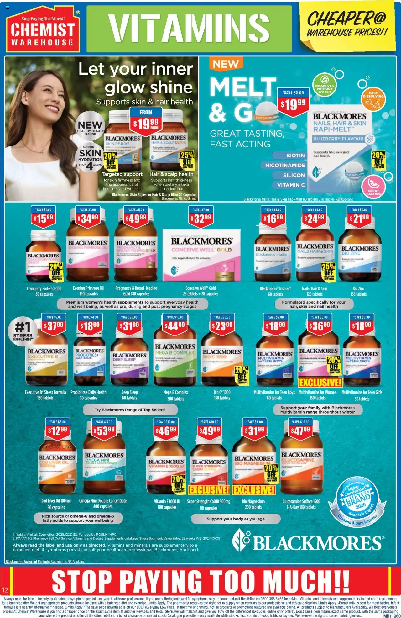 Chemist Warehouse catalogue from 17.07.2025 | Page: 12