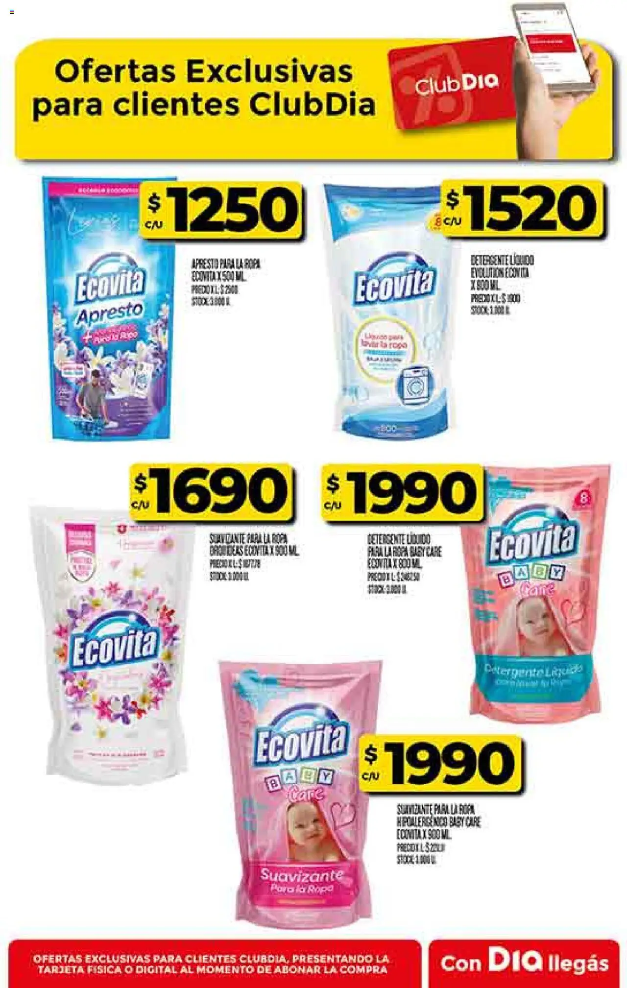 Supermercado DIA Ofertas │ válido desde el 06.08.2025 | Página: 59 | Productos: Detergente, Ropa, Suavizante