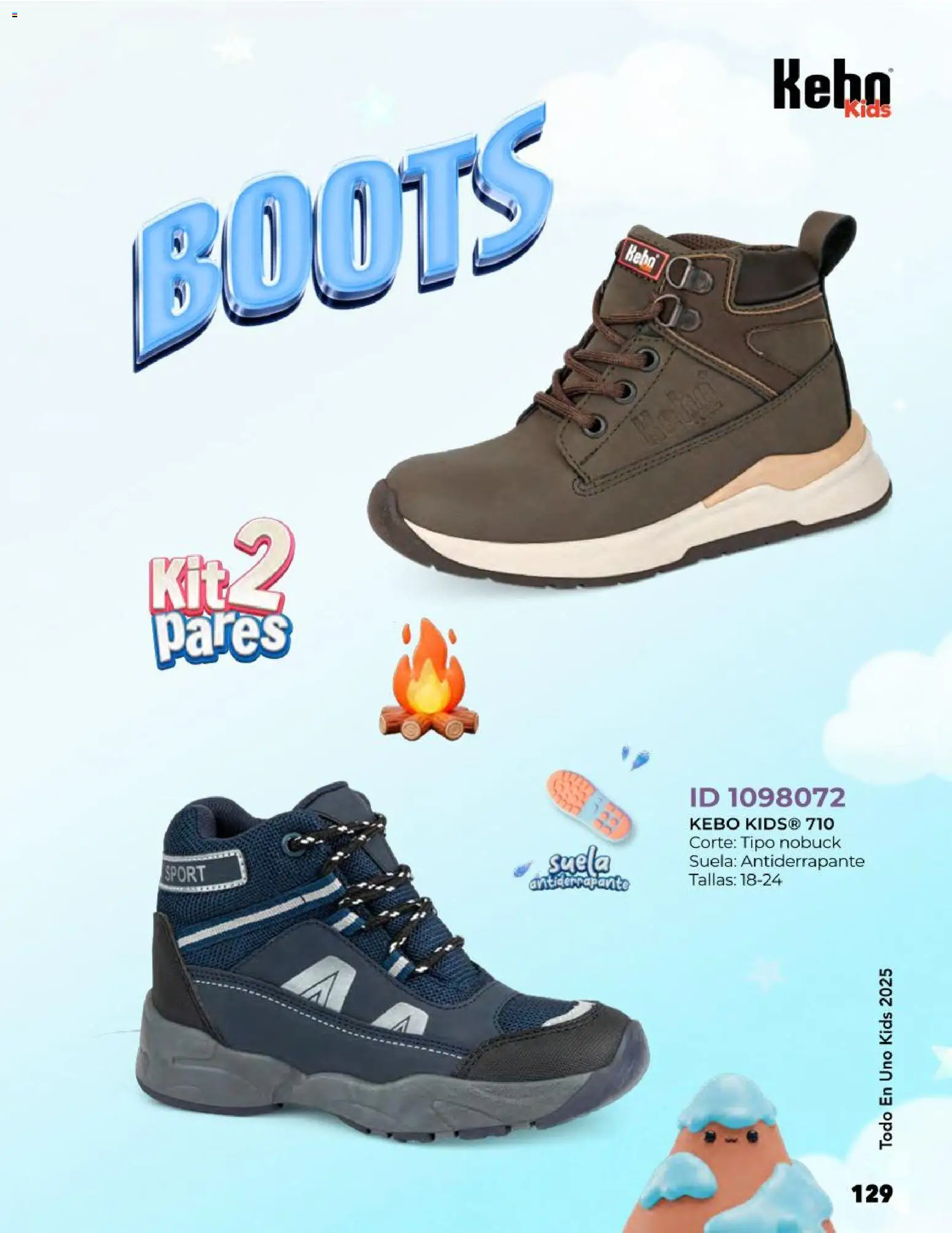 Nuevas ofertas de Price Shoes válidas en toda la República Mexicana desde el 27.10.2025. ¡Encuentra las mejores ofertas en Price Shoes catálogo Kids todo en uno! | Página: 129