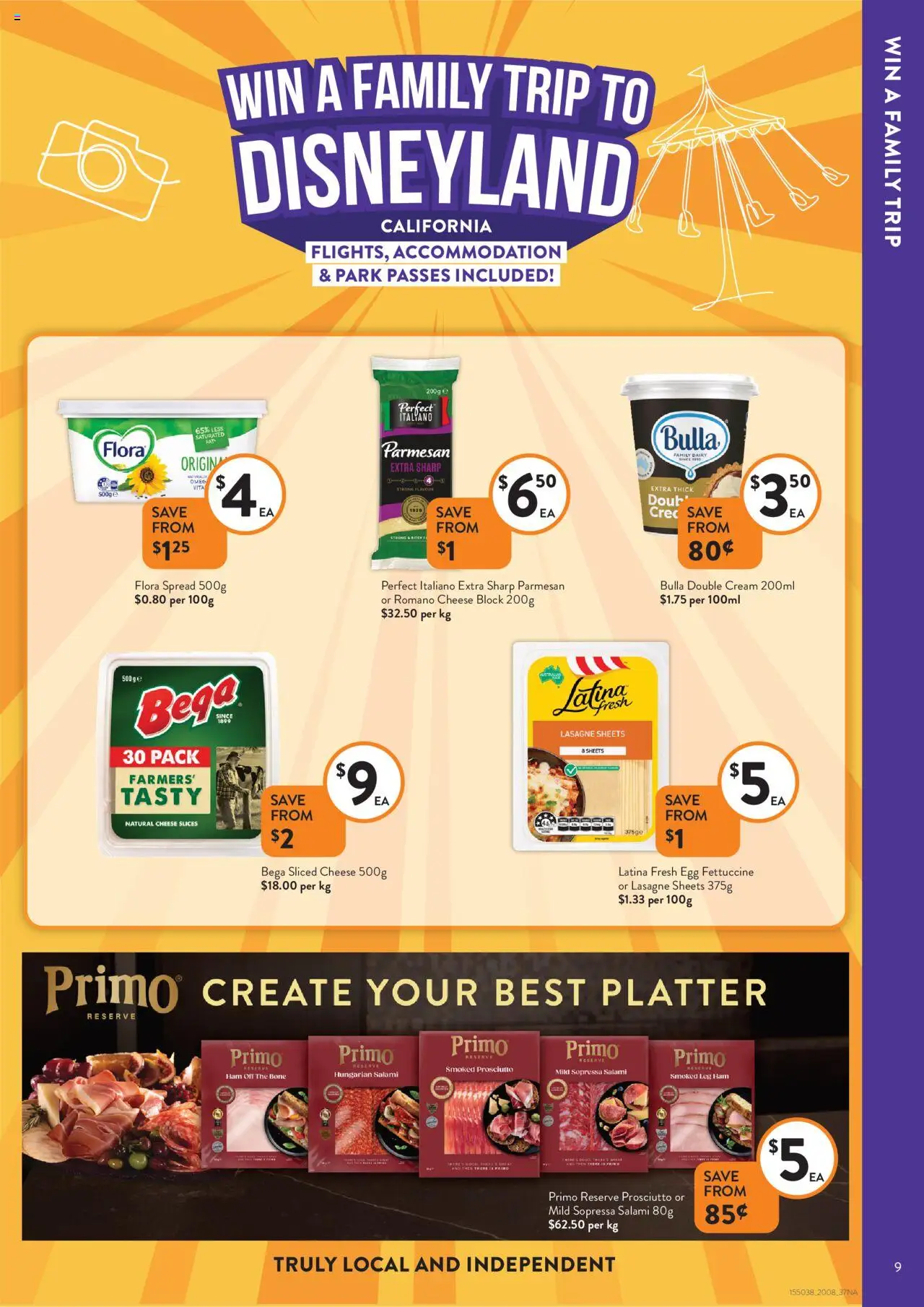 Foodworks catalogue - valid from 20.08.2025 | Page: 9 | Products: Dairy, Salami, Ham, Cream