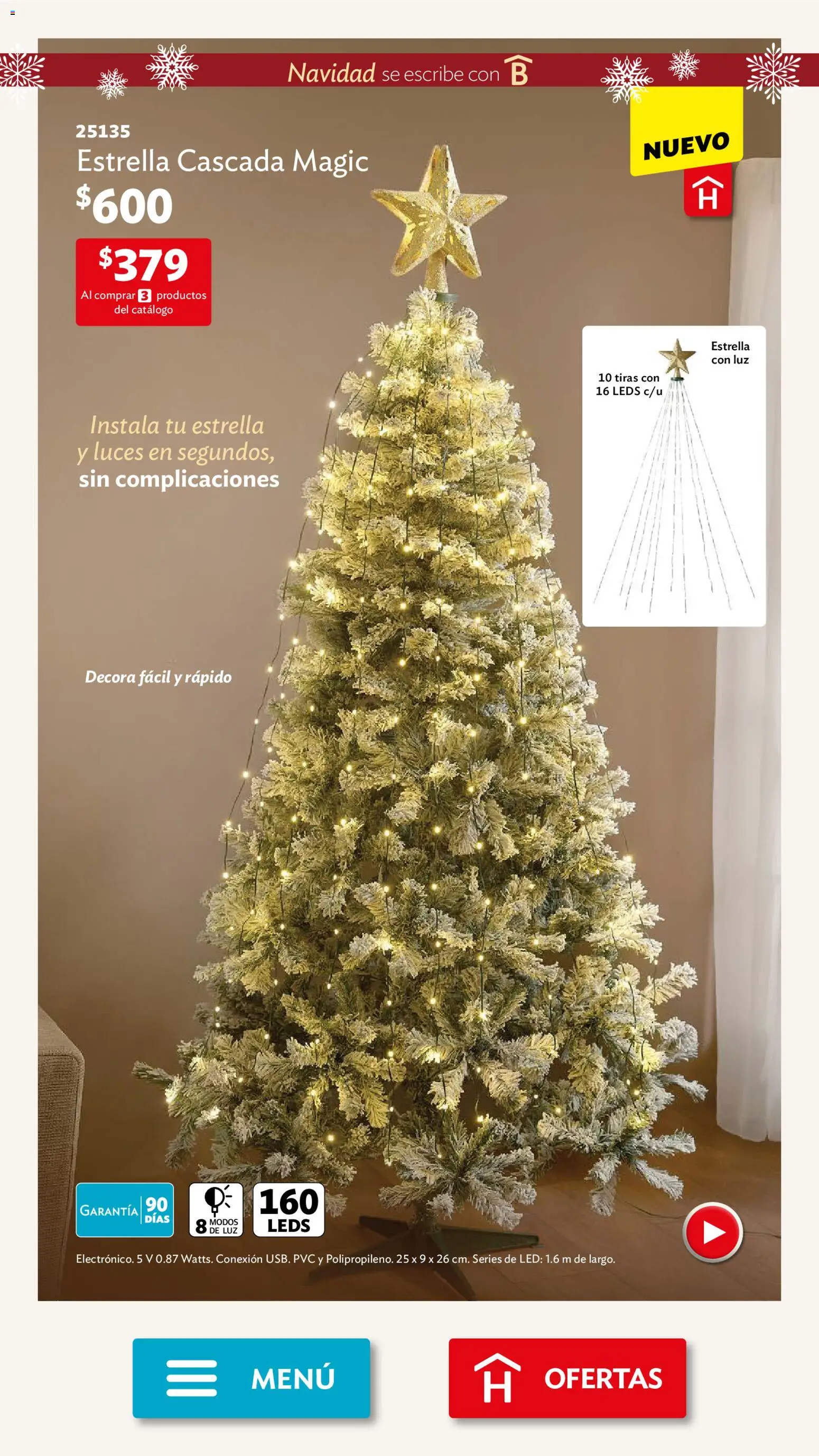 Nuevas ofertas de Betterware válidas en toda la República Mexicana desde el 01.12.2025. ¡Encuentra las mejores ofertas en Betterware campaña 12 2025! | Página: 3