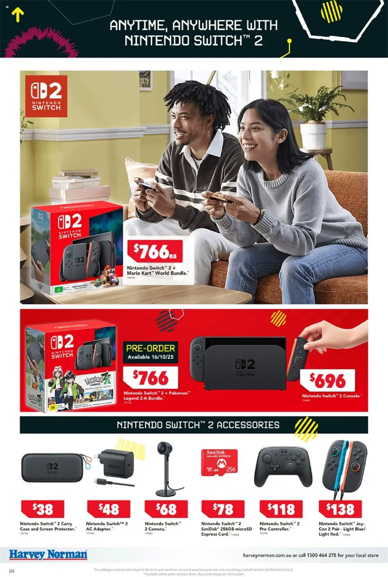 Harvey Norman catalogue - valid from 10.10.2025 | Page: 4 | Products: Light, Accessories, Case, Screen