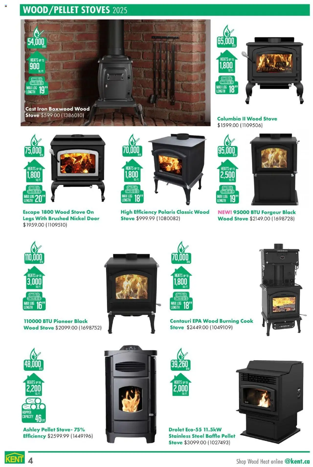Kent flyer valid from 04.09.2025 | Page: 4 | Products: Stove, Iron