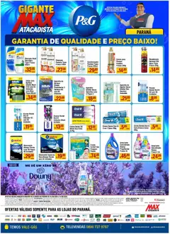 Max Atacadista - Ofertas P&G - Pré-Visualização do folheto da loja Max Atacadista, válido de 04.08.2025