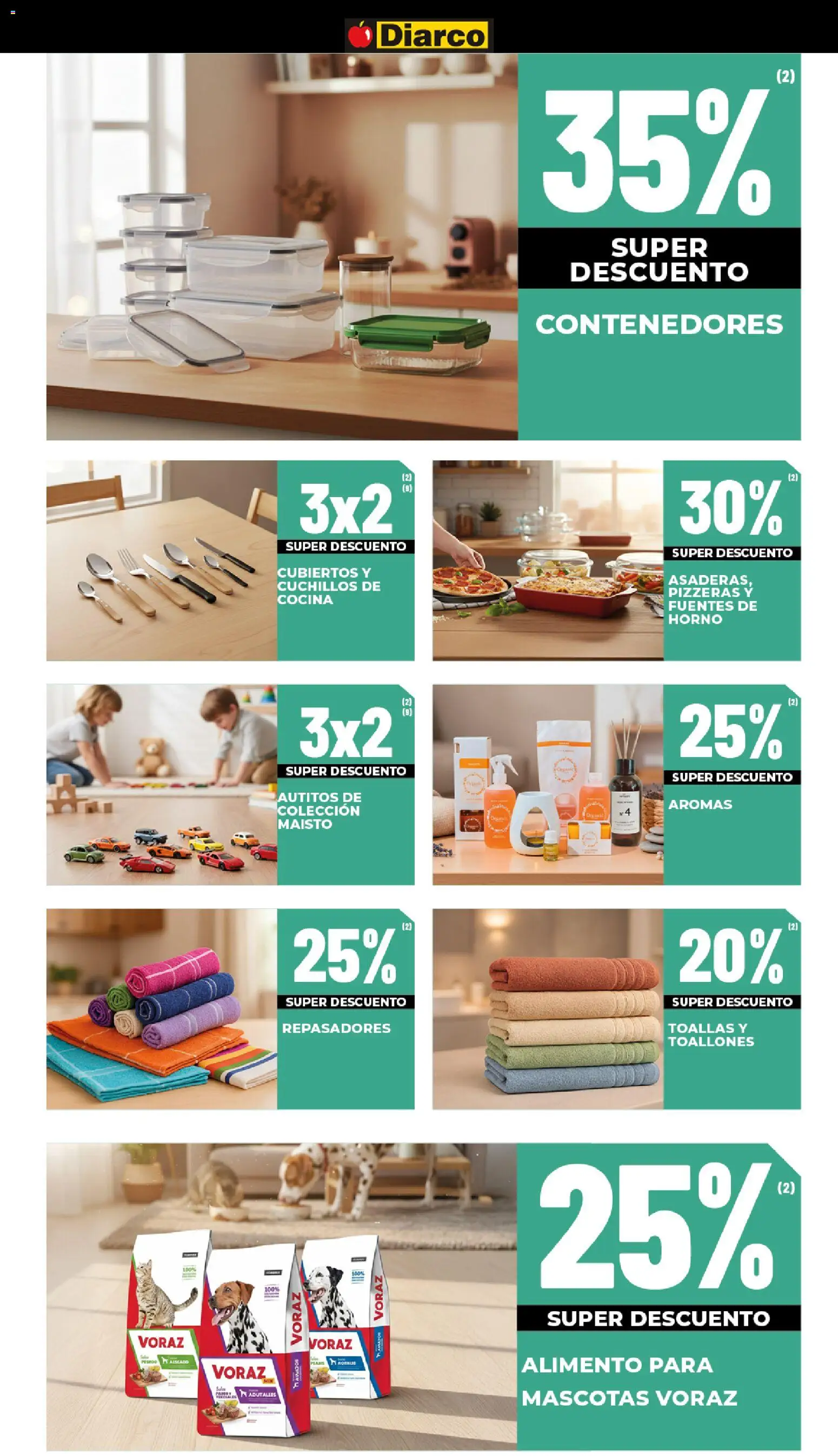 Diarco ofertas │ válido desde el 02.03.2026 | Página: 19 | Productos: Horno, Cocina, Toallas
