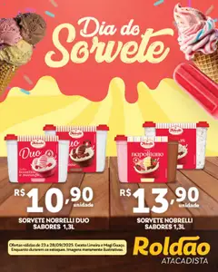 Roldão - Ofertas Dia do Sorvete - Pré-Visualização do folheto da loja Roldão, válido de 23.09.2025