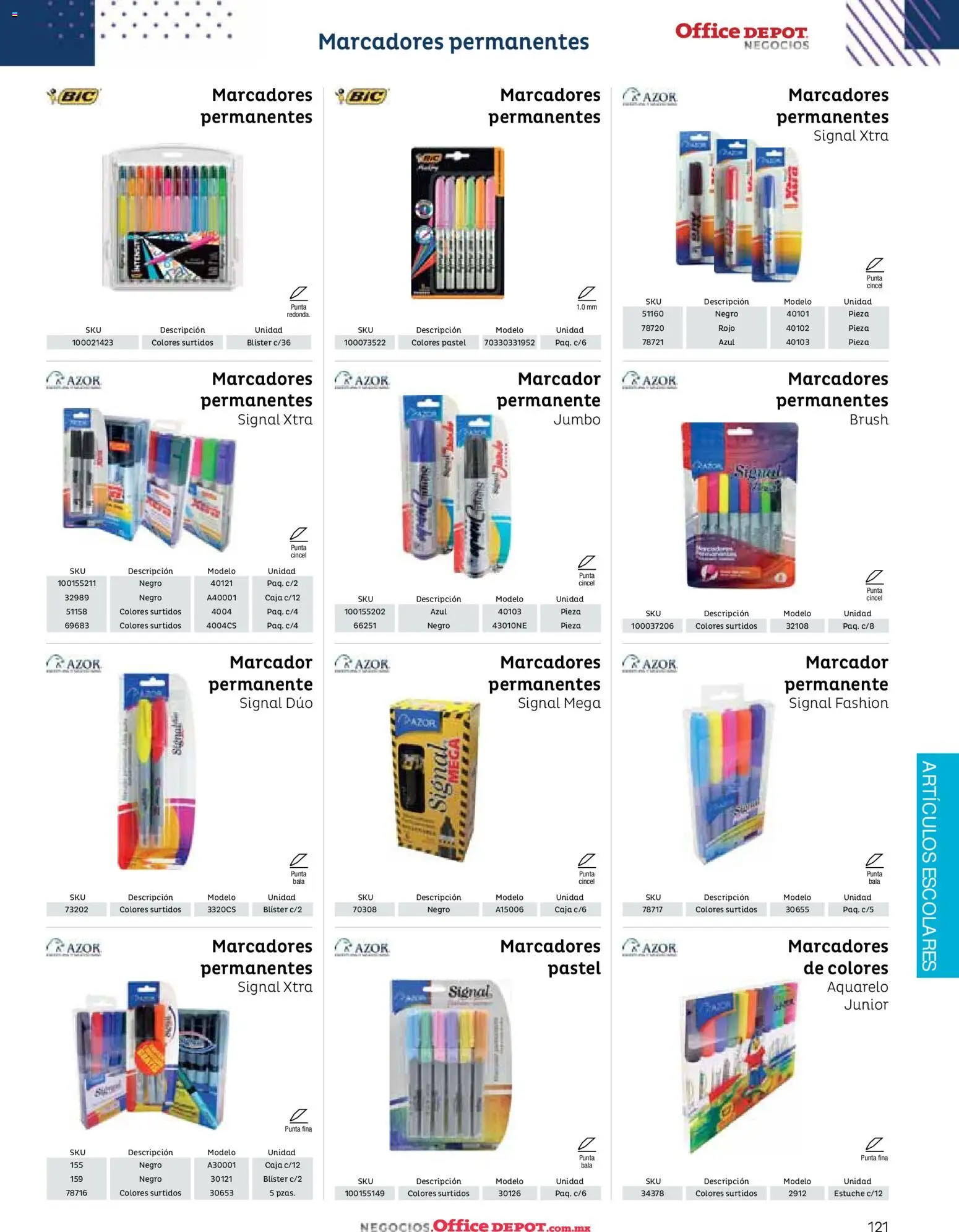 Nuevas ofertas de Office Depot válidas en toda la República Mexicana desde el 12.01.2026. ¡Encuentra las mejores ofertas en Office Depot catálogo 2026! | Página: 123 | Productos: Pastel, Estuche, Caja