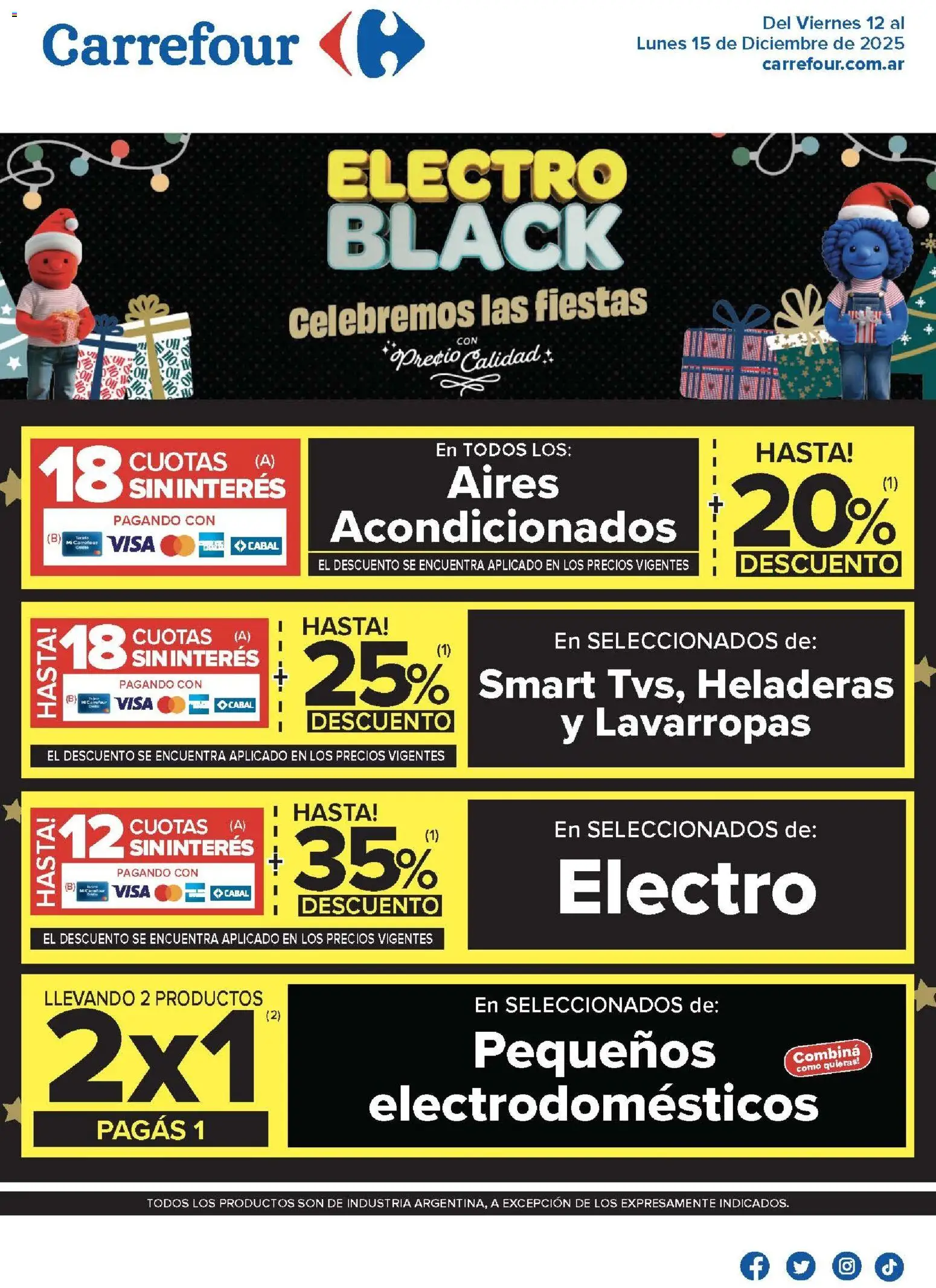 Carrefour - Electro Black  │ válido desde el 12.12.2025 | Página: 1